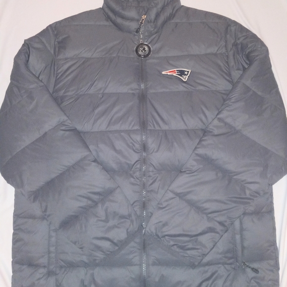 NFL Jackets & Coats New England Patriots Gray Performance Puffer